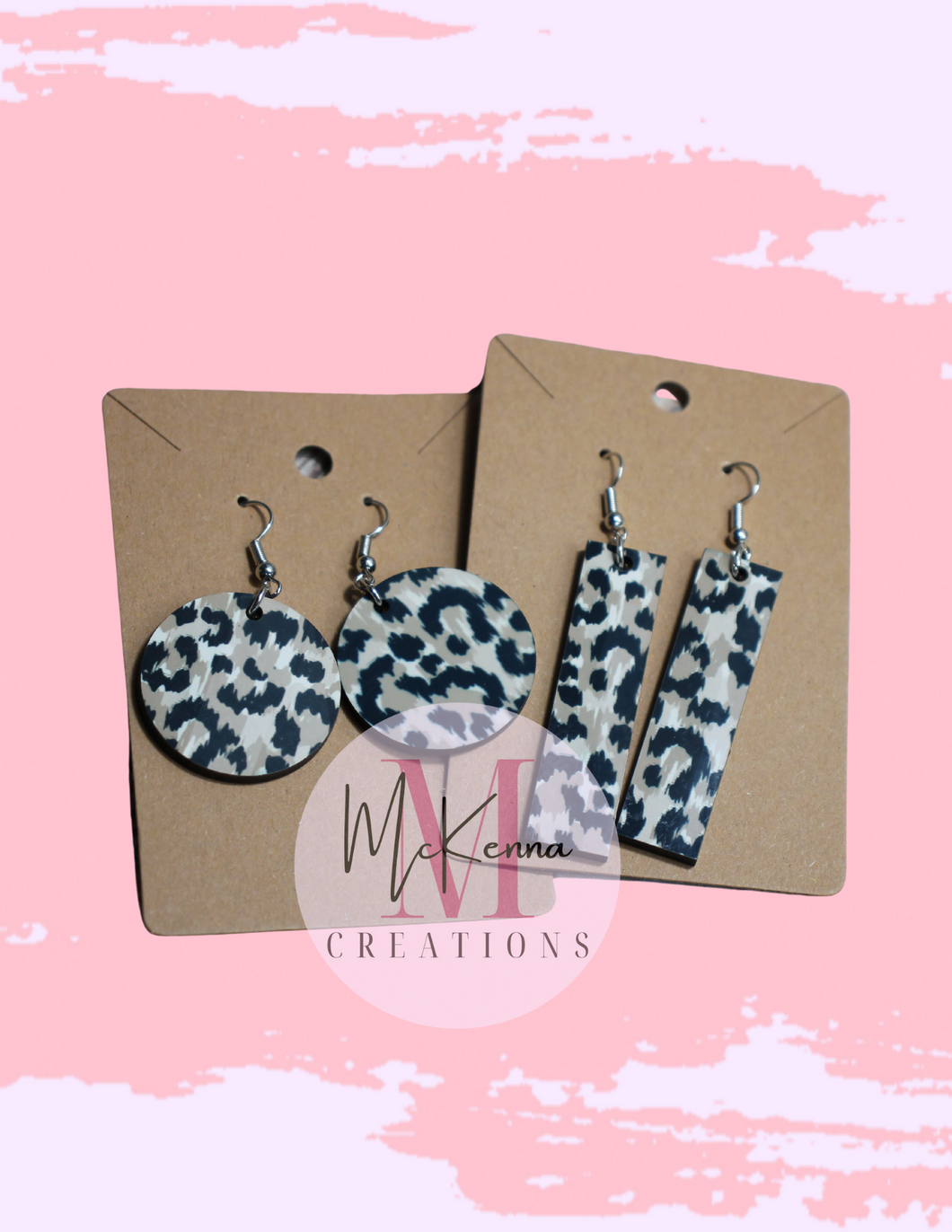 Cheetah Print Earrings