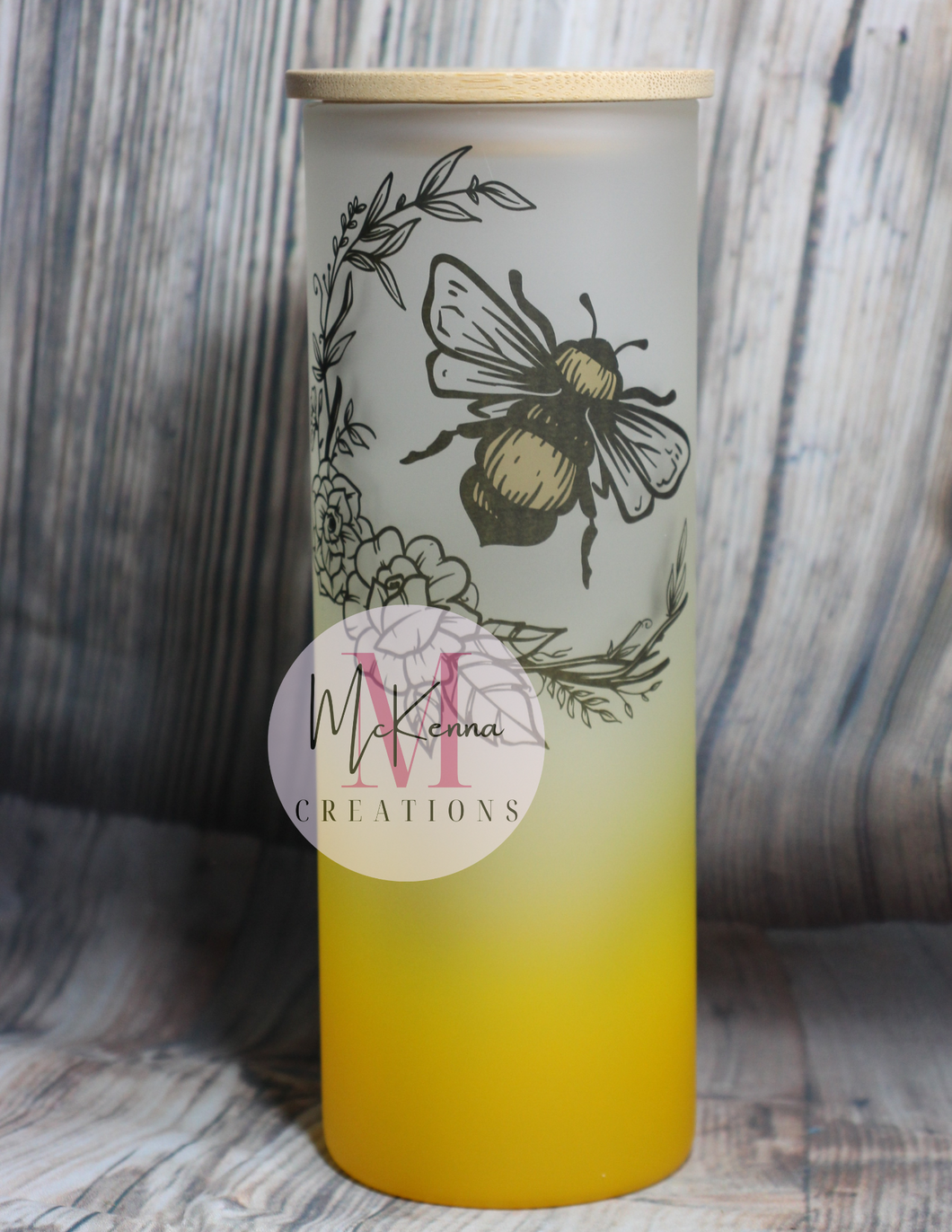 Bee Flower Tumbler